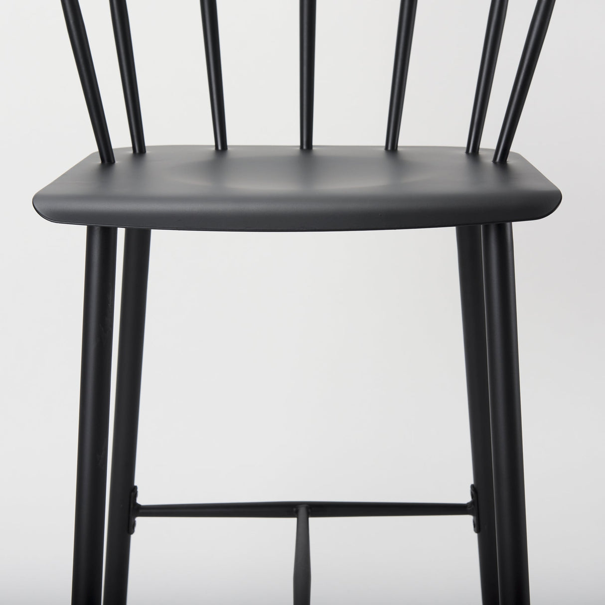 Colin Black Metal Bar Stool by Mercana at Eve Furniture