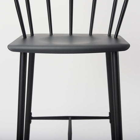Colin Black Metal Bar Stool by Mercana at Eve Furniture