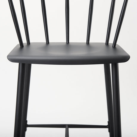 Colin Black Metal Counter Stool by Mercana at Eve Furniture