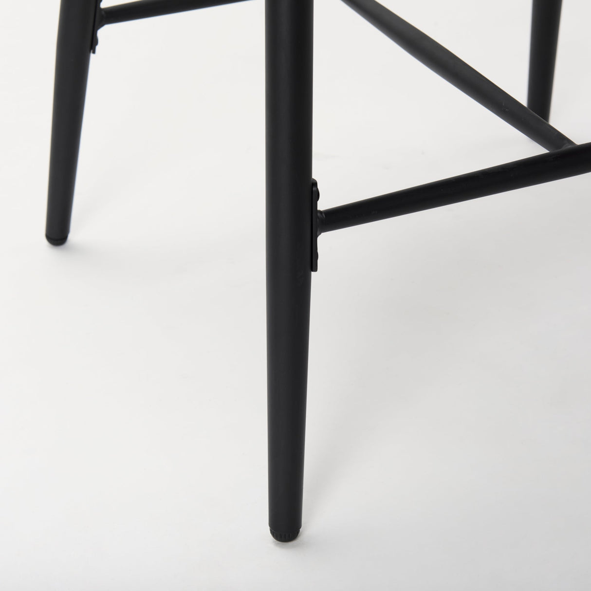 Colin Black Metal Counter Stool by Mercana at Eve Furniture