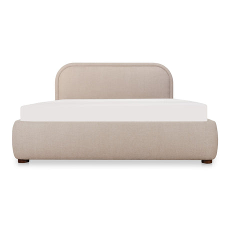 Colin Light Brown King Storage Bed by MOES at Eve Furniture