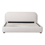 Colin Oatmeal King Bed by MOES at Eve Furniture