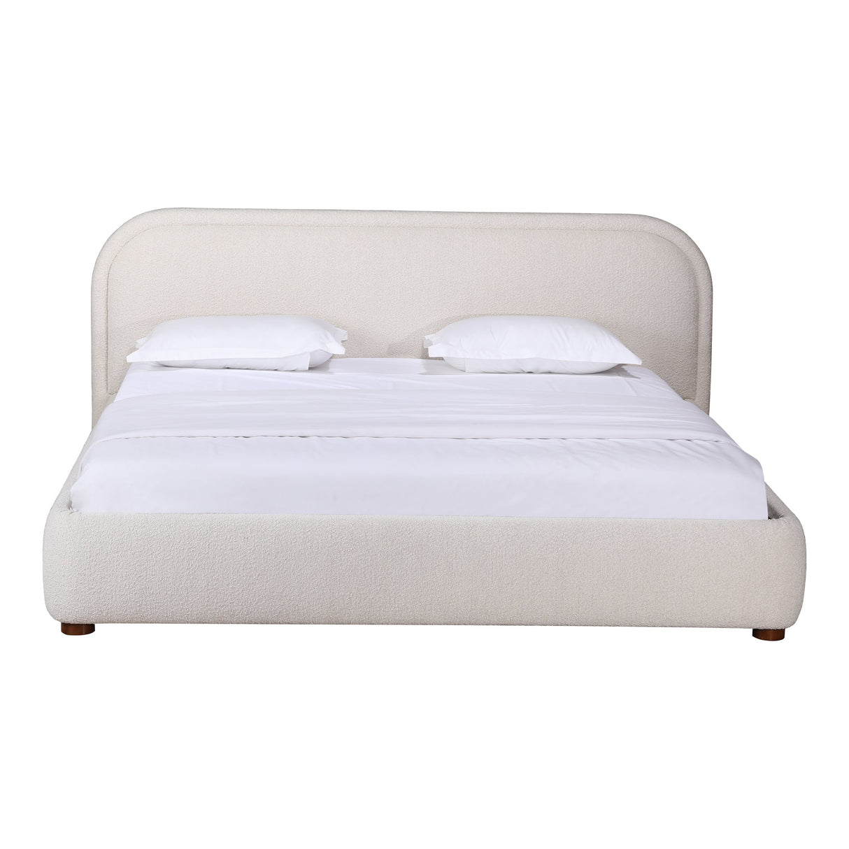 Colin Oatmeal King Bed by MOES at Eve Furniture