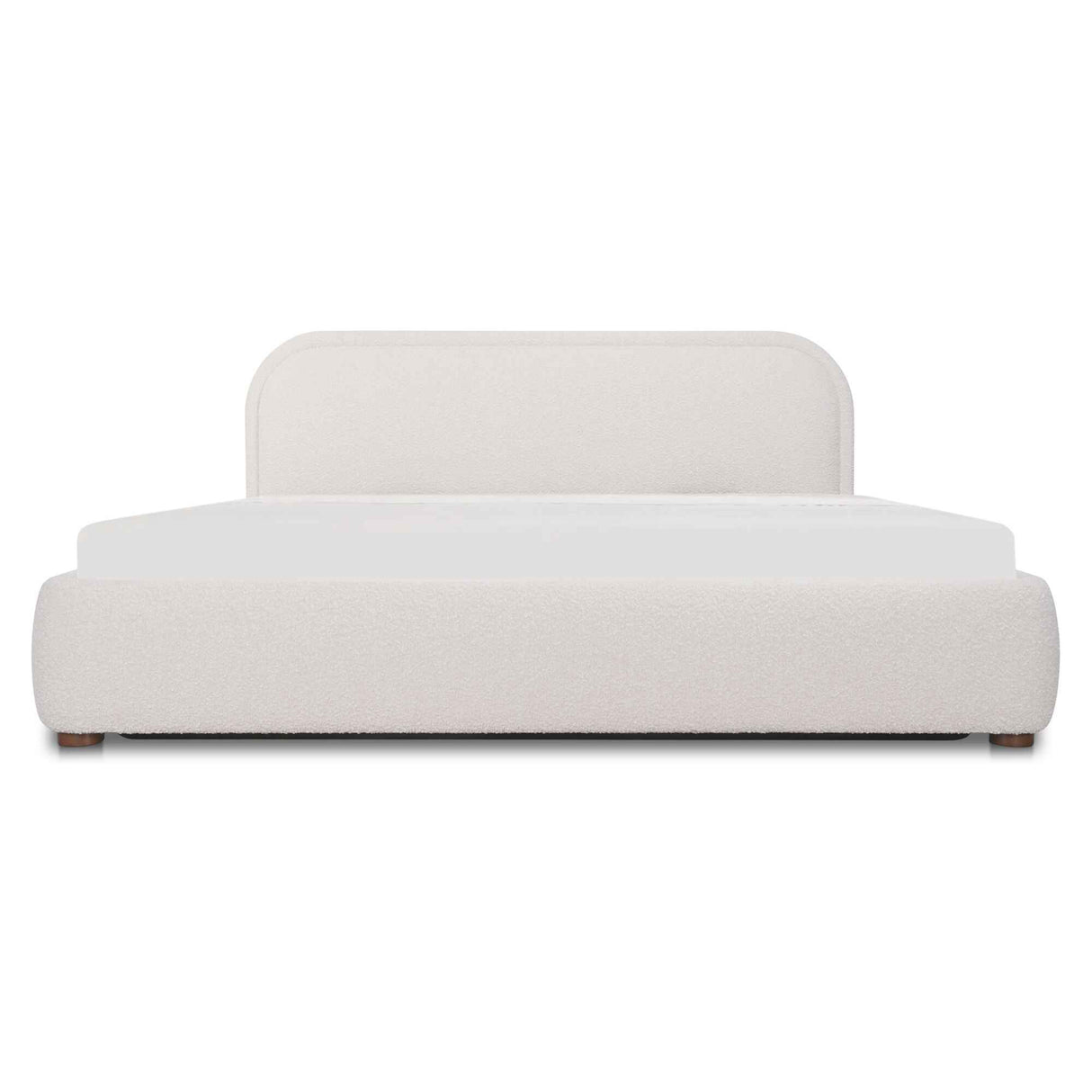 Colin Oatmeal King Storage Bed by Moe's Home at Eve Furniture