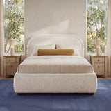 Colin Oatmeal Twin Bed by Moe's Home at Eve Furniture
