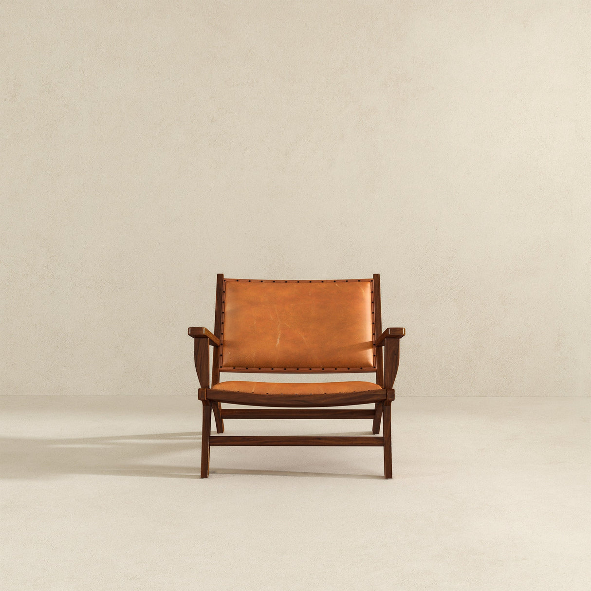 Colin Tan Genuine Leather Lounge Chair by Ashcroft Furniture at Eve Furniture