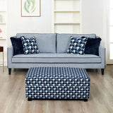 Colindale Gray/Blue Upholstery Living Room Set by Furniture of America at Eve Furniture