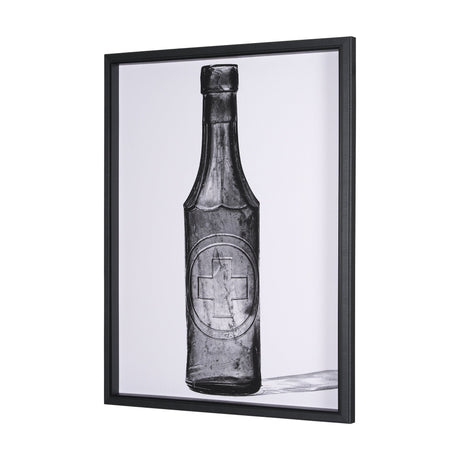 Collected Glassware - Prime by Paige Craig a Hand Embellished Textured Framed Art Print by Mercana at Eve Furniture