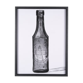 Collected Glassware - Prime by Paige Craig a Hand Embellished Textured Framed Art Print by Mercana at Eve Furniture