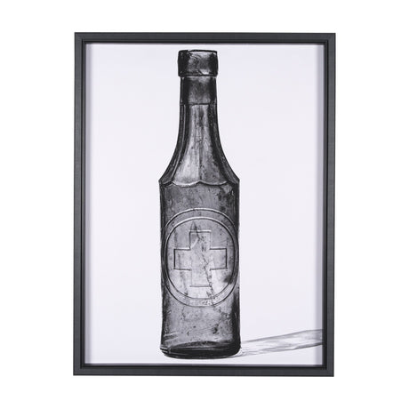 Collected Glassware - Prime by Paige Craig a Hand Embellished Textured Framed Art Print by Mercana at Eve Furniture