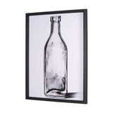 Collected Glassware - Vintage by Paige Craig a Hand Embellished Textured Framed Art Print by Mercana at Eve Furniture