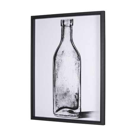 Collected Glassware - Vintage by Paige Craig a Hand Embellished Textured Framed Art Print by Mercana at Eve Furniture