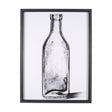 Collected Glassware - Vintage by Paige Craig a Hand Embellished Textured Framed Art Print by Mercana at Eve Furniture