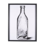 Collected Glassware - Vintage by Paige Craig a Hand Embellished Textured Framed Art Print by Mercana at Eve Furniture