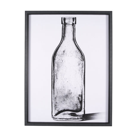 Collected Glassware - Vintage by Paige Craig a Hand Embellished Textured Framed Art Print by Mercana at Eve Furniture