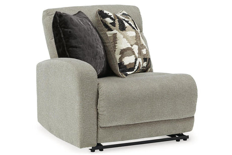 Colleyville Stone 3-Piece Power Reclining Sectional with Chaise by Ashley at Eve Furniture