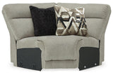 Colleyville Stone 5-Piece Power Reclining Modular Sectional with RAF Chaise by Ashley at Eve Furniture