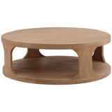 Collina Coffee Table, Natural by Dovetail at Eve Furniture