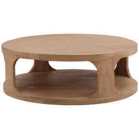 Collina Coffee Table, Natural by Dovetail at Eve Furniture