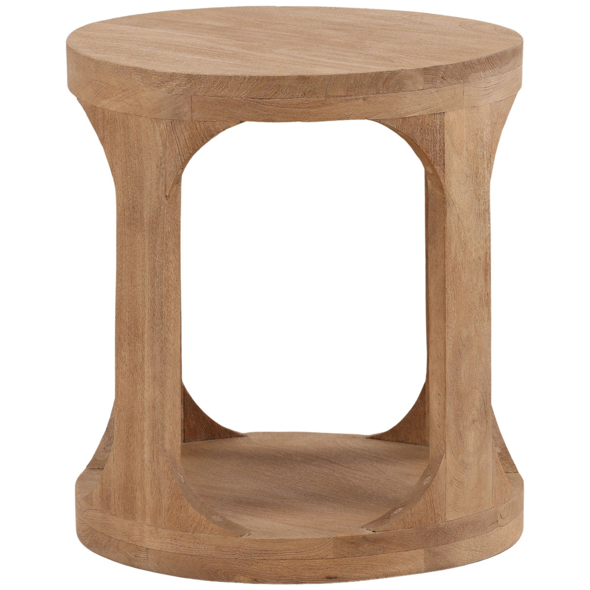Collina Side Table, Natural by Dovetail at Eve Furniture