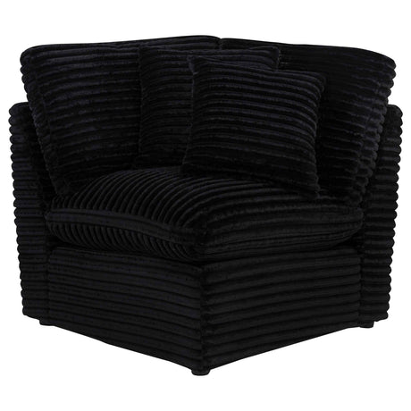 Collins Black 5-piece Modular Power Reclining Sectional by Coaster at Eve Furniture