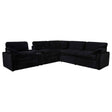 Collins Black 6-piece Modular Power Reclining Sectional by Coaster at Eve Furniture