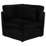Collins Black 7-piece Modular Power Reclining Sectional by Coaster at Eve Furniture