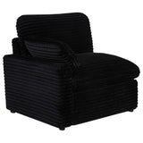 Collins Black Modular Power Loveseat by Coaster at Eve Furniture