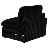 Collins Black Modular Power Loveseat by Coaster at Eve Furniture