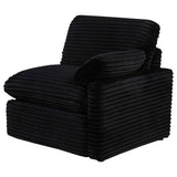 Collins Black Modular Power Loveseat by Coaster at Eve Furniture