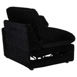 Collins Black Modular Power Loveseat by Coaster at Eve Furniture
