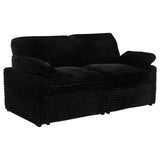Collins Black Modular Power Loveseat by Coaster at Eve Furniture