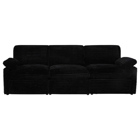 Collins Black Modular Power Sofa by Coaster at Eve Furniture