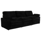 Collins Black Modular Power Sofa by Coaster at Eve Furniture