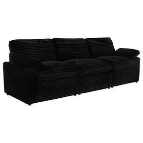Collins Black Modular Power Sofa by Coaster at Eve Furniture