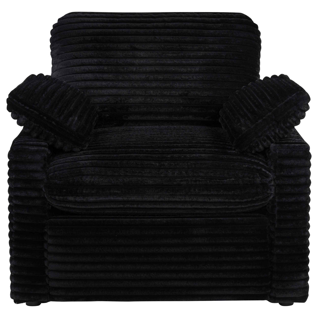 Collins Black Upholstered Power Recliner Chair by Coaster at Eve Furniture