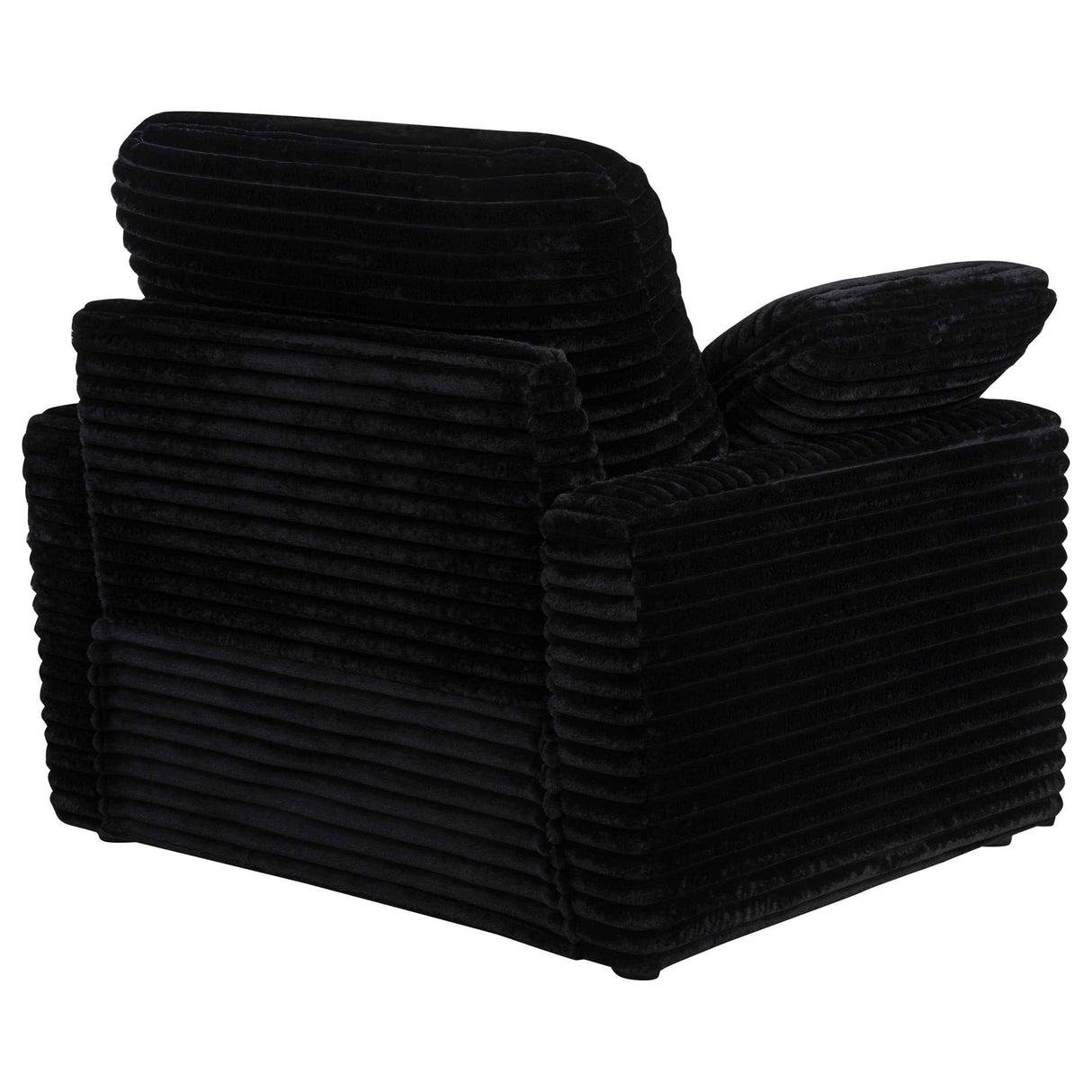 Collins Black Upholstered Power Recliner Chair by Coaster at Eve Furniture