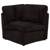 Collins Chocolate Brown 5-piece Modular Power Reclining Sectional by Coaster at Eve Furniture