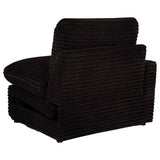 Collins Chocolate Brown Modular Power Loveseat by Coaster at Eve Furniture