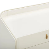 Collins Cream 6-Drawer Dresser by TOV Furniture at Eve Furniture