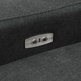 Collins Dark Gray Modular Power Reclining Loveseat by Coaster at Eve Furniture