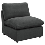 Collins Dark Gray Modular Power Reclining Sofa by Coaster at Eve Furniture