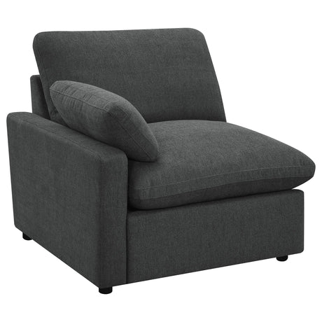 Collins Dark Gray Modular Power Reclining Sofa by Coaster at Eve Furniture