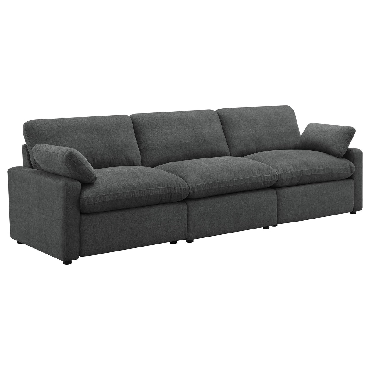 Collins Dark Gray Modular Power Reclining Sofa by Coaster at Eve Furniture