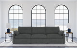Collins Dark Gray Modular Power Reclining Sofa by Coaster at Eve Furniture