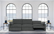 Collins Dark Gray Modular Power Reclining Sofa by Coaster at Eve Furniture