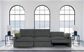 Collins Dark Gray Modular Power Reclining Sofa by Coaster at Eve Furniture