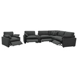 Collins Dark Gray Power Recliner Chair by Coaster at Eve Furniture