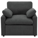 Collins Dark Gray Power Recliner Chair by Coaster at Eve Furniture