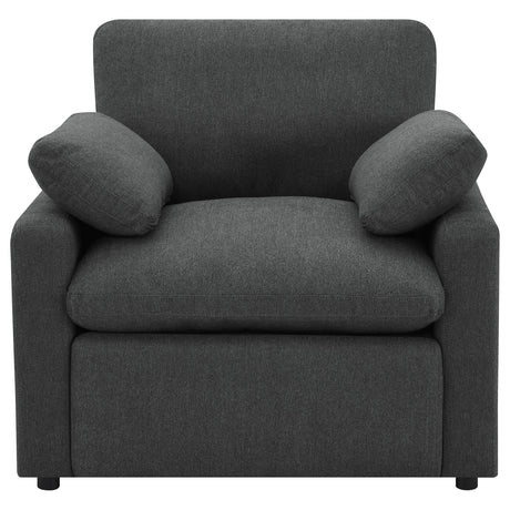 Collins Dark Gray Power Recliner Chair by Coaster at Eve Furniture